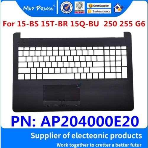 MAD DRAGON Brand new laptop Palmrest Top Cover Upper Case gray C shell For HP Pavilion 15-BS 15-BR 15Q-BU 250 255 G6 AP204000E20