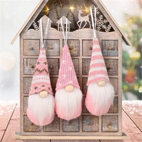Xmas Home Christmas Decoration Faceless Doll 2022 New Year Christmas Tree Decoration Pendant Faceless Forest Old Man Navidad