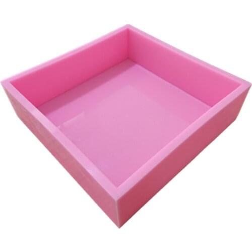 Size 30*30*8.5 cm Silicone Slab Molds Silicone liner Soap Molds Cold Process Soap Making Silicone Mold