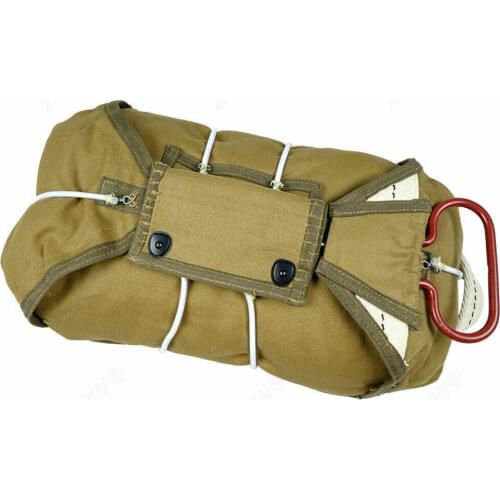 MILITARY WW2 US PARATROOPER AIRBORNE T-5 PARACHUTE FRONT PACK NORMANDY D-DAY