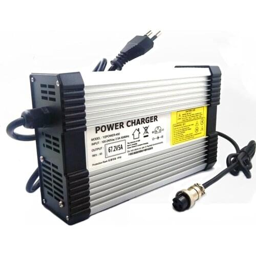 YZPOWER 75.6V 5A Lithium Battery Charger for66.6V Li-ion Polymer Scooter With CE ROHS 100V - 240V AC