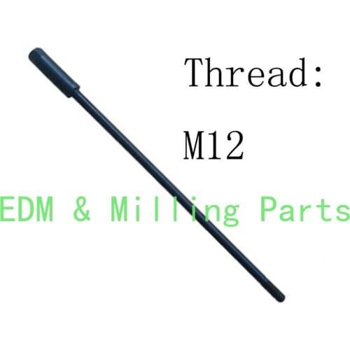 1x CNC Milling Machine Part R8 Draw Bar Overall Drawbar Thread M12/60cm For Bridgeport Mill Part