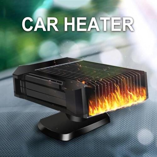12V 150W Car Windshield Air Fan Warm Heater Windscreen Demister Defroster 2 IN 1 Portable Auto Car Van Heater