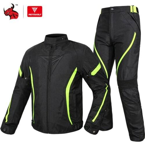 2021 Motorcycle Jacket Men Motocross Suit Waterproof Chaqueta Moto Wearable Motorcycle Riding Racing Jacket +Pants Body Armor