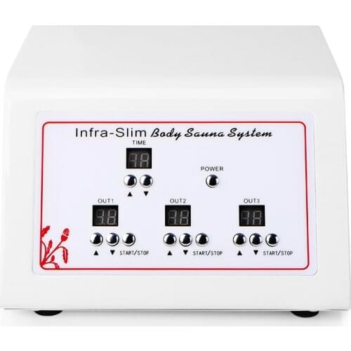 3 Zones Lymph Detoxification Sauna Blanket Body Slimming Weight Loss Beauty Machine