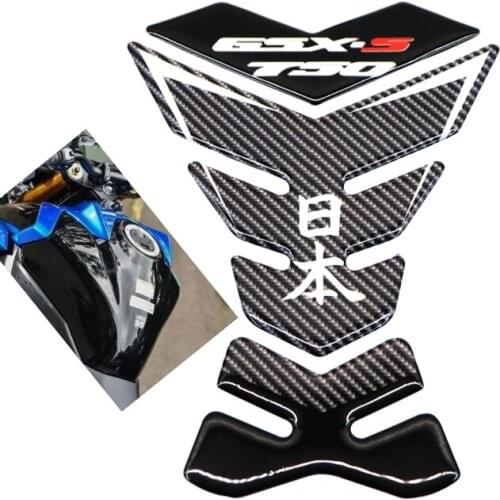 3D Gel Motorcycle Tank Pad Sticker Emblem Decals For SUZUKI GSX-S750 GSXS 750