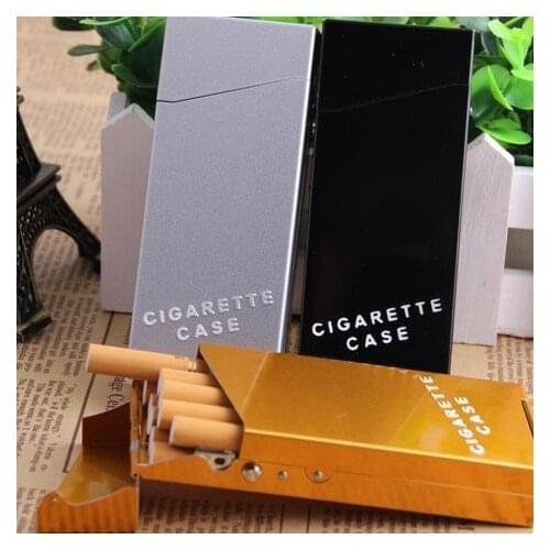 Aluminium Alloy Women Cigarette Case Can Put 20Pcs Ladys Cigarettes Aluminium Alloy Cigarette Box