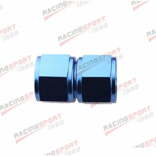 AN-10 10AN AN10 Female To Female Adapter Fitting Blue Adaptor
