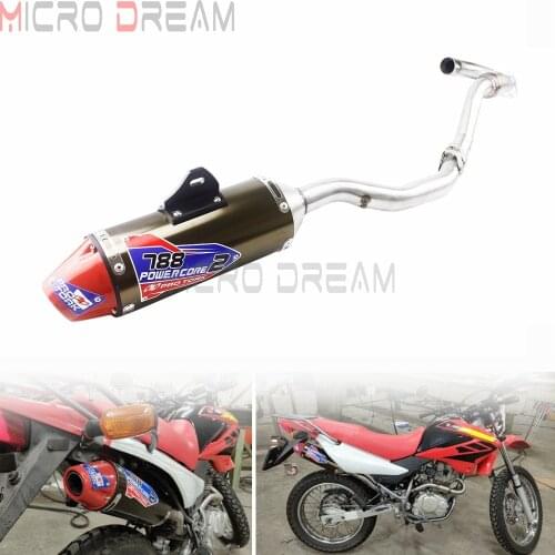 For Honda CRF150F CRF230F 2003-2016 03-16 Complete Muffler Exhaust Pipes Dirt Bike Motocross CRF Exhaust Pipe Full System Kit