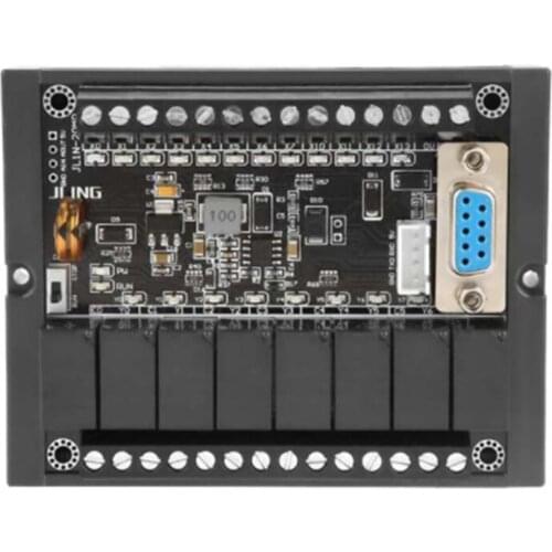 Motor Controller PLC Programmable Controller FX1N TO 20MR Programmable Relay Delay Module with Shell Motor Regulator