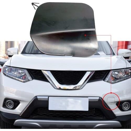 20set For Nissan Rogue T32 black Bumper Tow Hook Cover Front Bumper Tow Hook Cover Cap For Nissan X-Trail 2014 2015 2016 2017