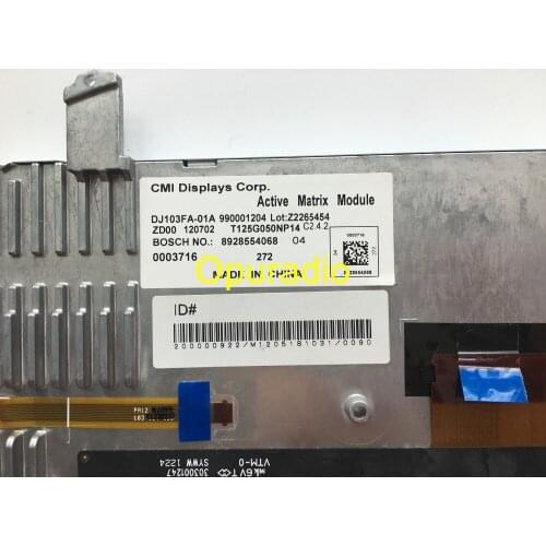 Original new CMI Display 10.3Inch DJ103FA-01A with Capacitive Touch Screen for Bo-sch car DVD GPS navigation LCD monitors