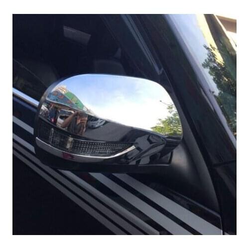 Fit for Subaru Forester 2008-2012 Car ABS Chrome molding Rearview Mirror Cover Trims Car stying Side Door Accessories Stickers