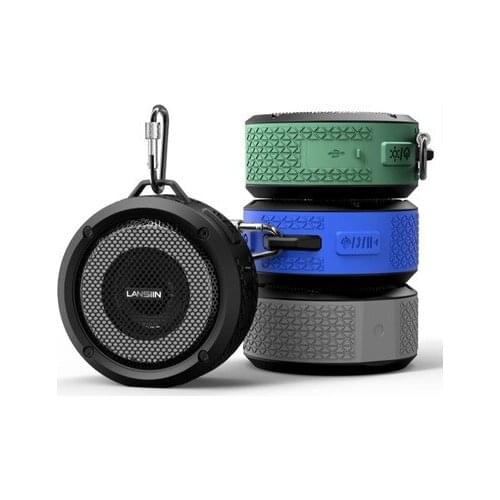 TWS portable Bluetooth speaker LED colorful outdoor waterproof wireless speaker 7-level waterproof