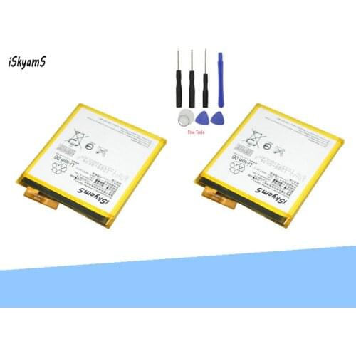 ISkyamS 2x 2400mAh LIS1576ERPC Replacement Li-Polymer Battery For Sony M4 Aqua E2303 E2333 E2353 E2363 E2312 E2306 +Tool