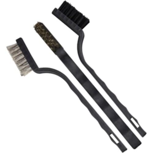 Sunshine Three-In-One Multi-Purpose Brush IC Repair Cleaning Brush Mobile Phone Motherboard Fine Soft Brush Anti-Static