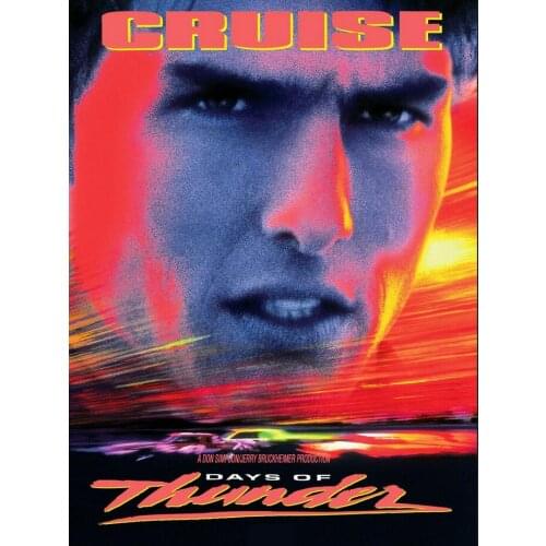 Tom Cruise Days of Thunder Movie Art Film Print Silk Poster Home Wall Decor 24x36inch