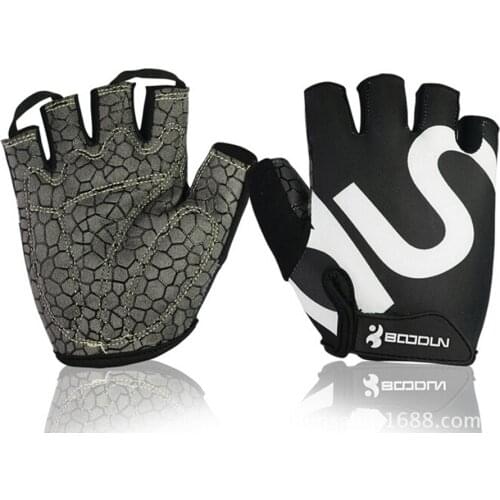 Half Finger Bike Gloves Breathable Women Men Outdoor Sport Cycling Gloves Anti-slip Mountain Riding Bicycke Fingerless Glove