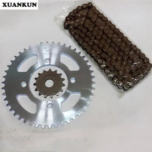 XUANKUN GZ125HS Sets Of Chain GZ150-A / B Size Chain Wheel Tooth Chain Teeth