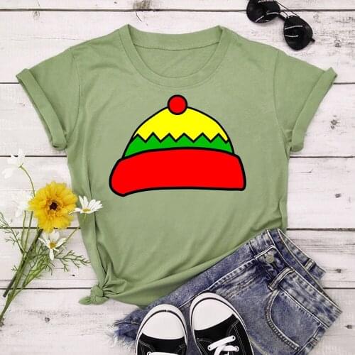 Hat Womens T-shirt T-shirt short sleeve print casual womens clothing tops graphic T-shirt women TX8230