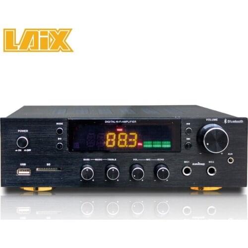 12V Karaoke amplifier mini power mixer classic 4-8 ohm passive audio amplifier extreme price for sale 1u power amplifiers