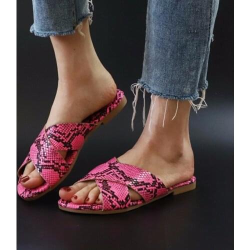 2021 Slippers Ladies Sandals and Slippers Ladies Home Sandals Ladies Summer Sandals Color Stitching Womens Footwear Wholesale