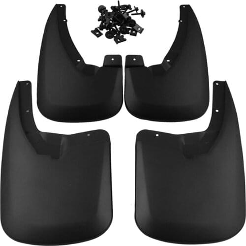 Mud Flaps Splash Guards Front & Rear For Dodge Ram 1500 2500 3500 2009-2018