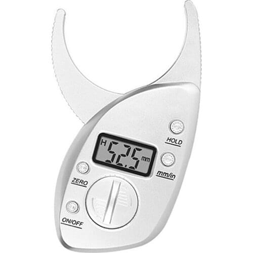 Body Fat Monitors LCD Body Fat Caliper Fold Thickness Health Testing Caliper Digital Fat Caliper Tester Electronic Fat Measure