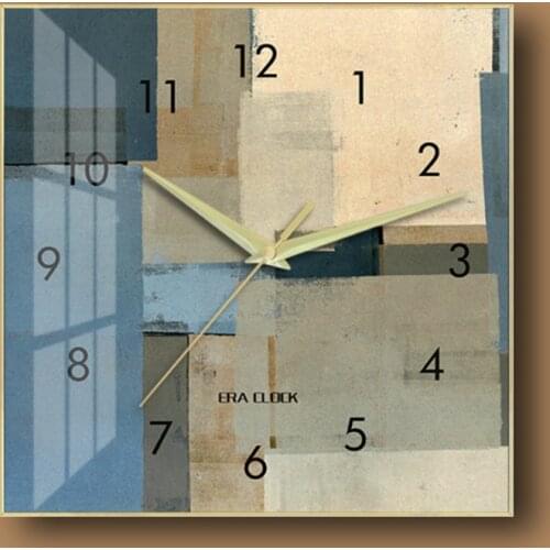 Elegant Frane wall clock Art Wall Clock Luxury Wall Clock cat photo Bedroom Clock Modern Design For Home