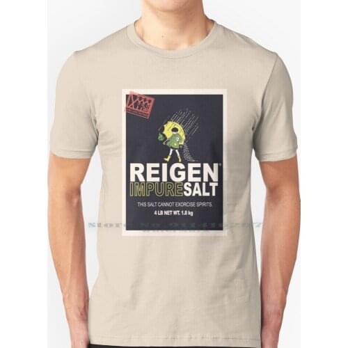 Reigens Impure Salt T Shirt 100% Pure Cotton Mob Psycho 100 Mp100 Mob Psycho One Shigeo Spirits And Such Consultation Reigen