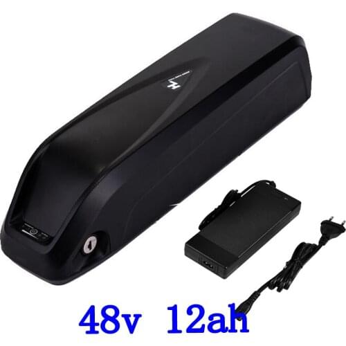 US EU No Tax 48V 12Ah Hailong Battery Pack use for samsung Cell Lithium 48V Electric Bike Battery for750W 500W Bafang Motor Ki
