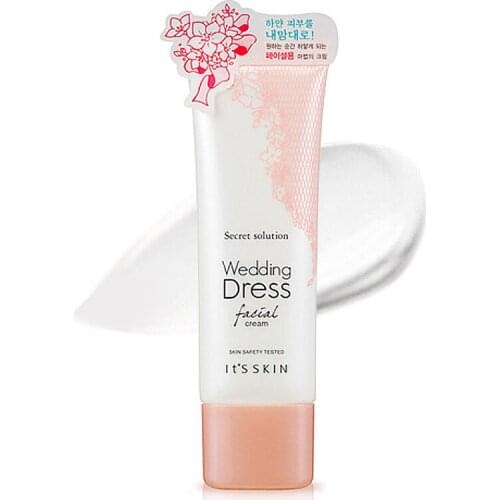 Korean Cosmetics ITS SKIN Secret Solution Wedding Dress Facial Cream 40ml Skin tone up effect