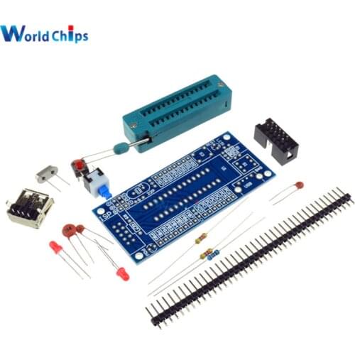 DIY Kit ATmega8 ATmega48 AVR Minimum System Development Board Miniature Mini Electronic Suite Parts Without Chip Hot Sale