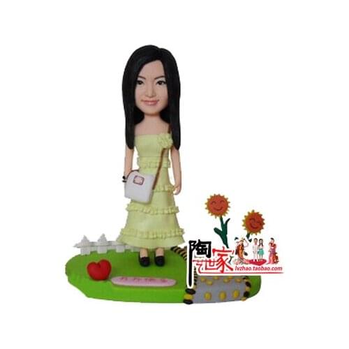 2019 New Brinquedos wedding Toys Minions Custom Figurine Wedding Birthday Bride And Groom Gift Made Sculpture From Your Photos