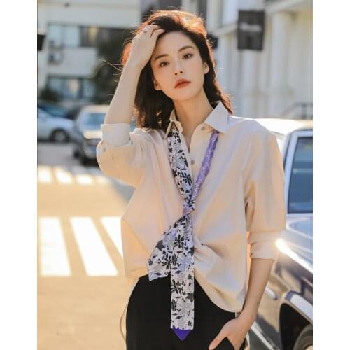 New Silk Hairband Scarves Womens Mulberry Silk Thin Narrow Ribbon Small Scarves Hair Binding Scarves Decorative Long Ribbons