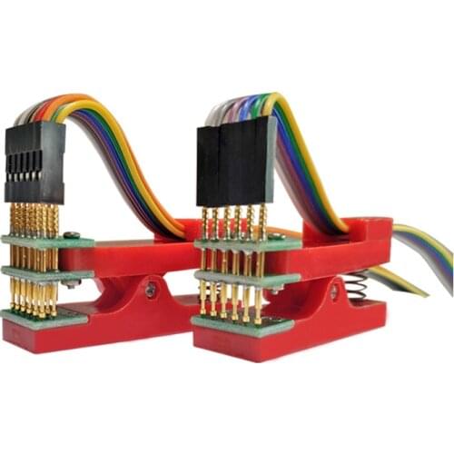 Pitch 2.0 With Line Test Clip Programming Debug Download Fixture Programming Program Pin PCB Circuit Board Module Germ Probe