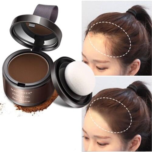 4 Color Hair Fluffy Powder Instantly Black Root Cover Up Natural Instant Hair Line Shadow Powder Hair Concealer Coverage