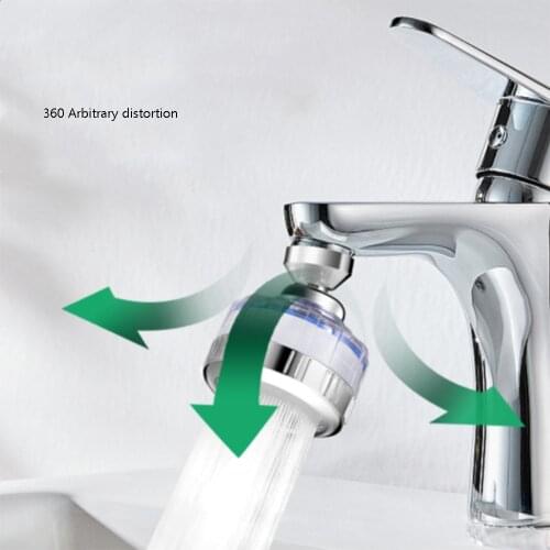 360 rotary splash filter Faucet Water sprayer tool diffuser kitchen faucet accessories
