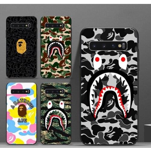 Bathing Ape Luxury Fashion Design Brand Phone Case For Samsung galaxy S 7 8 9 10 20 edge A 6 10 20 30 50 51 70 note 10 plus