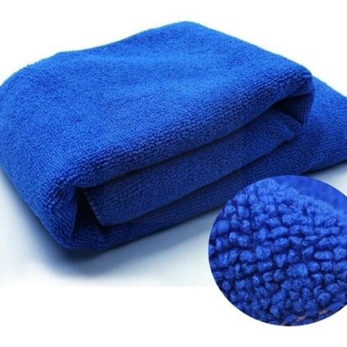 Dark Blue Car Wash Dry Body Towel Ultra-fine Fiber Polish Towel Car Towel Cleaning Auto Cloth Blue Multi-function Y0P0