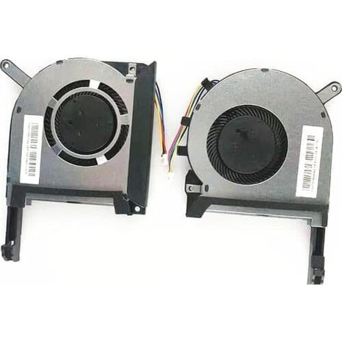 New for ASUS ROG FX504 FX80 FX80G FX80GE FX80FE ZX80GD laptop CPU&GPU cooling fan one pair