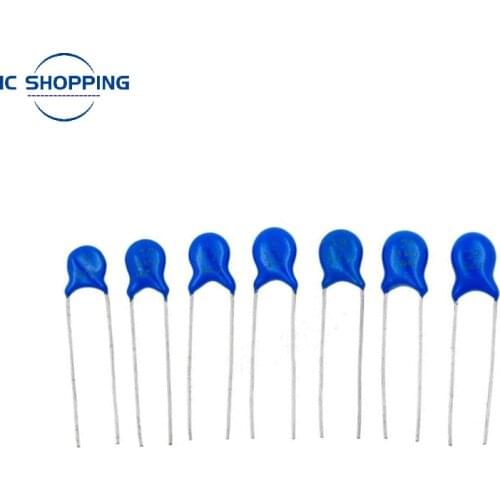 50PCS 1000V 2000V 3000V High Voltage Ceramic Capacitor 1KV 2KV 3KV 5PF 10PF 12PF 15PF 22PF 27PF 30PF 33PF 47PF 56PF 68PF 82PF