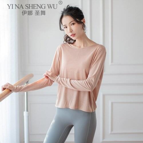 Woman Sexy Back Sports Top Yoga Shirts Long-sleeved Breathable Gym Workout Running Elastic Yoga Tops Fitness Clothes Sportswear
