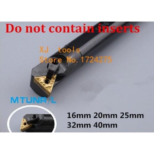 1PCS S16Q-MTUNR16 S20R-MTUNR16 S25S-MTUNR16 S32T-MTUNR16 S18Q-MTUNR16 MTUNL16 16mm 20mm 25mm 32mm 40mm CNC Turning Lathe tools