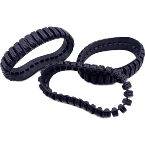 10pcs/lot Kennie Building block Parts DUPLO CATERPILLAR BELT with DUPLO BRICK NO.71981