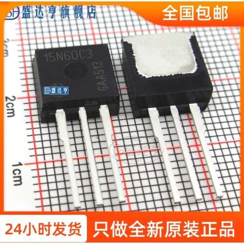 10Pcs/Lot SPI15N60C3 15N60C3 15A 600V TO262DIP MOSFET Transistor NEW Original In Stock