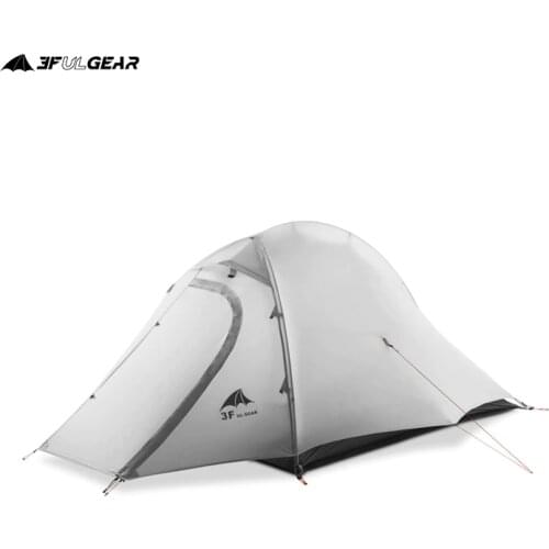 3F UL GEAR Ultralight 15D Coated Silicon 3 Season Camping 2 Person Tent or 4 Season Outdoor Anti-wind Tent ZhengTu 2