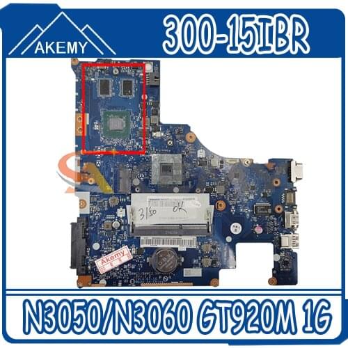 Akemy BMWC1/BMWC2 NM-A471 Motherboard For Lenovo 300-15IBR Laptop Motherboard CPU N3050/N3060 GT920M 1G DDR3 100% Test Work