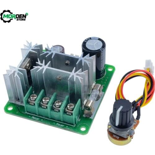 DC 6-90V Motor Speed Control Regulator PWM Motor Speed Controller Switch 15A Current Regulator High Power Drive Module