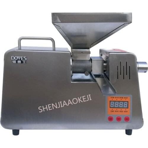 DOYES-Z5 Oil Press Machine Automatic Small And Medium-sized Intelligent Hot And Cold Stainless Steel Peanut Making Edible Oil1pc